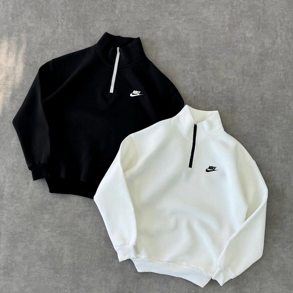 Buzo Vintage Nike Cierre en Cuello