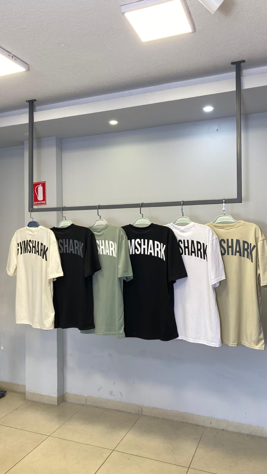 Camiseta Gymshark Oversize