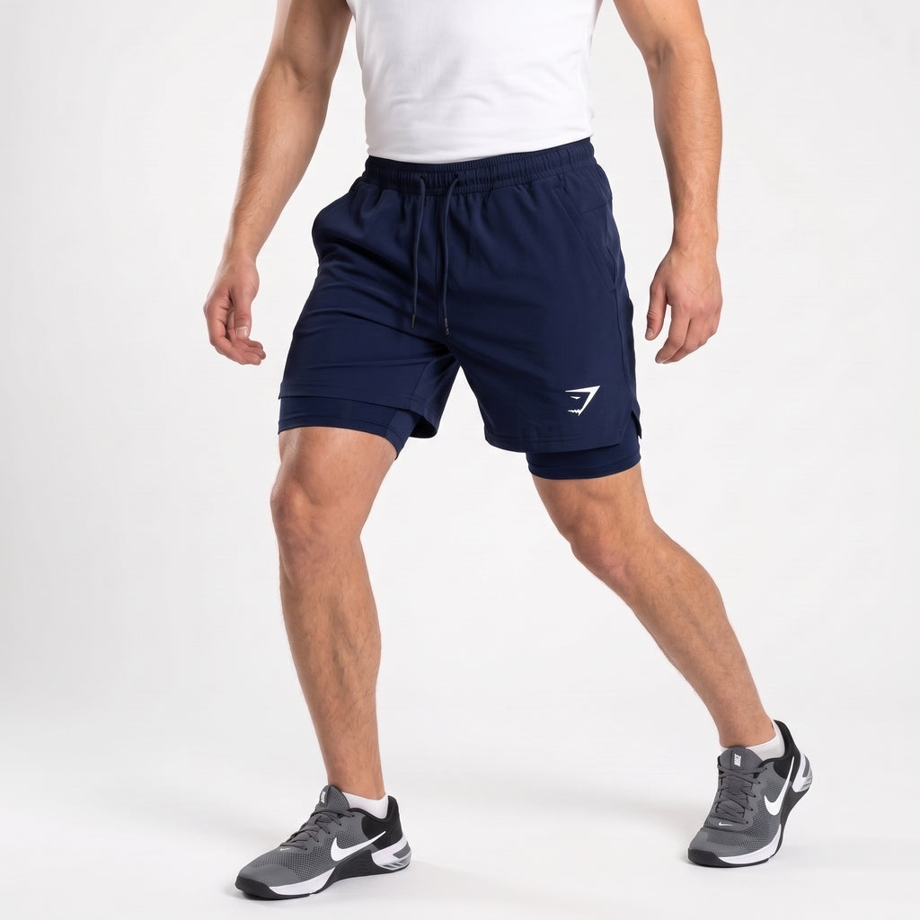 Pantaloneta Gymshark con Licra