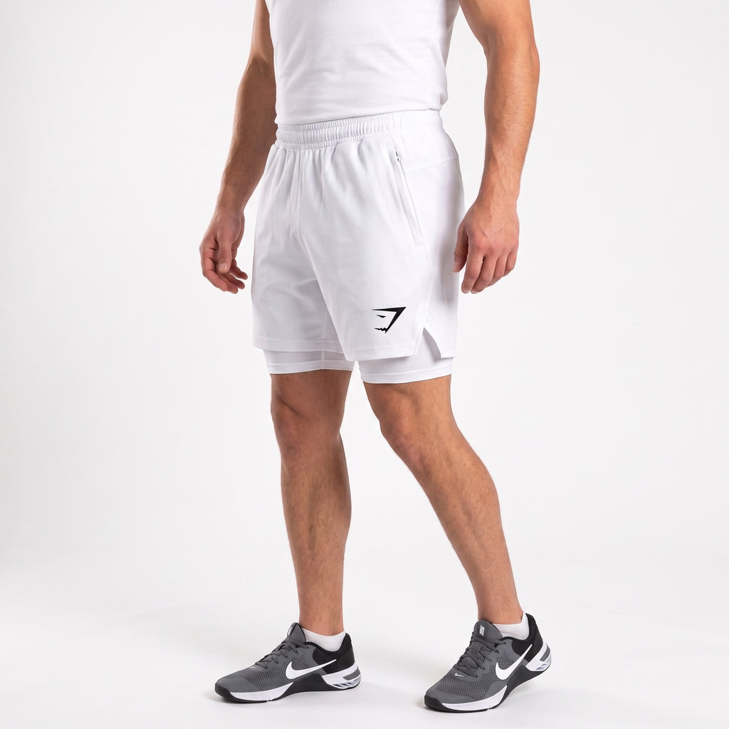 Pantaloneta Gymshark con Licra