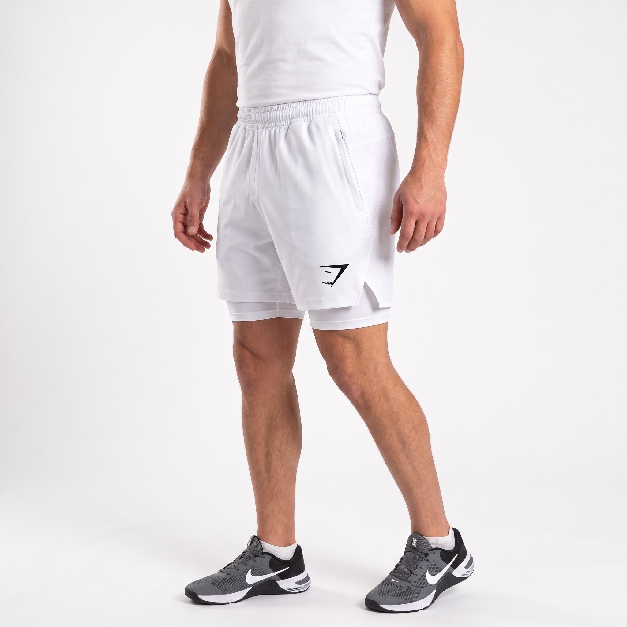 Pantaloneta Gymshark con Licra