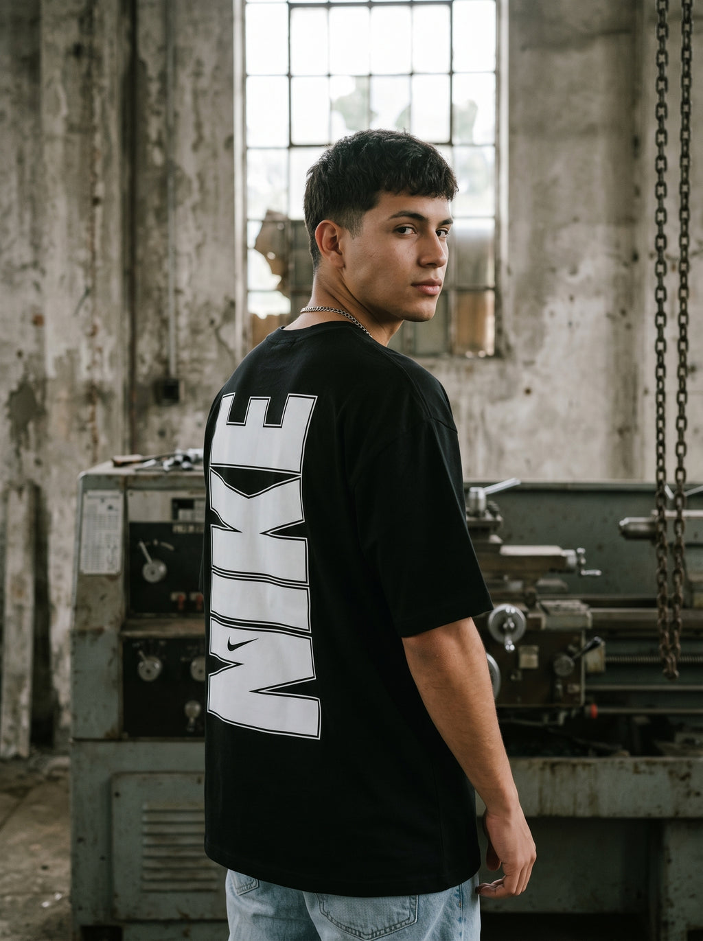 Camiseta Nike Deportiva Estampada