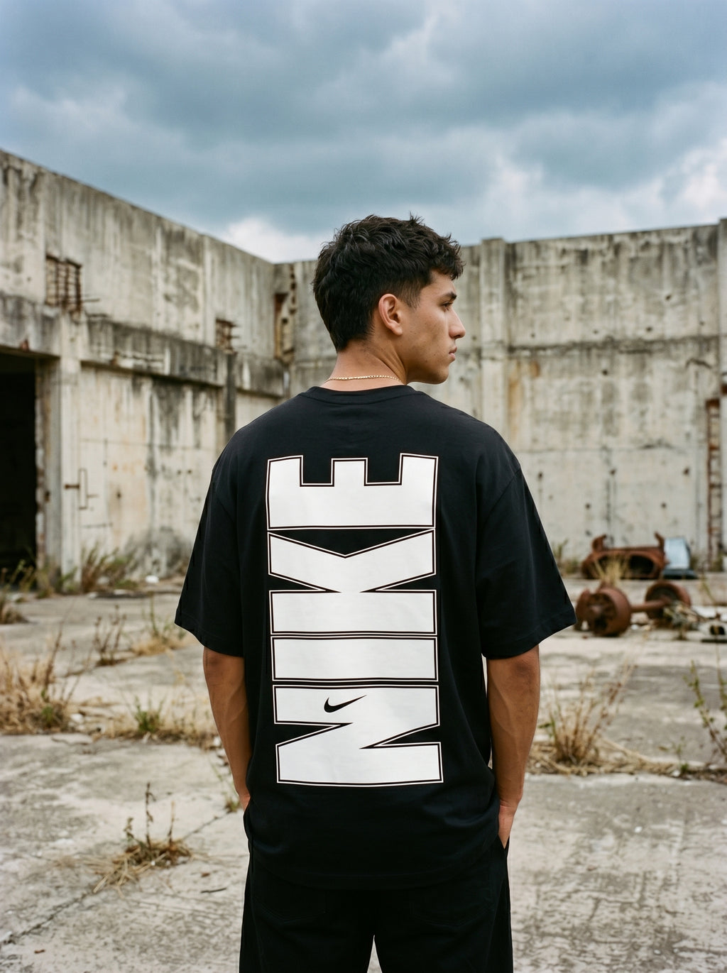 Camiseta Nike Deportiva Estampada