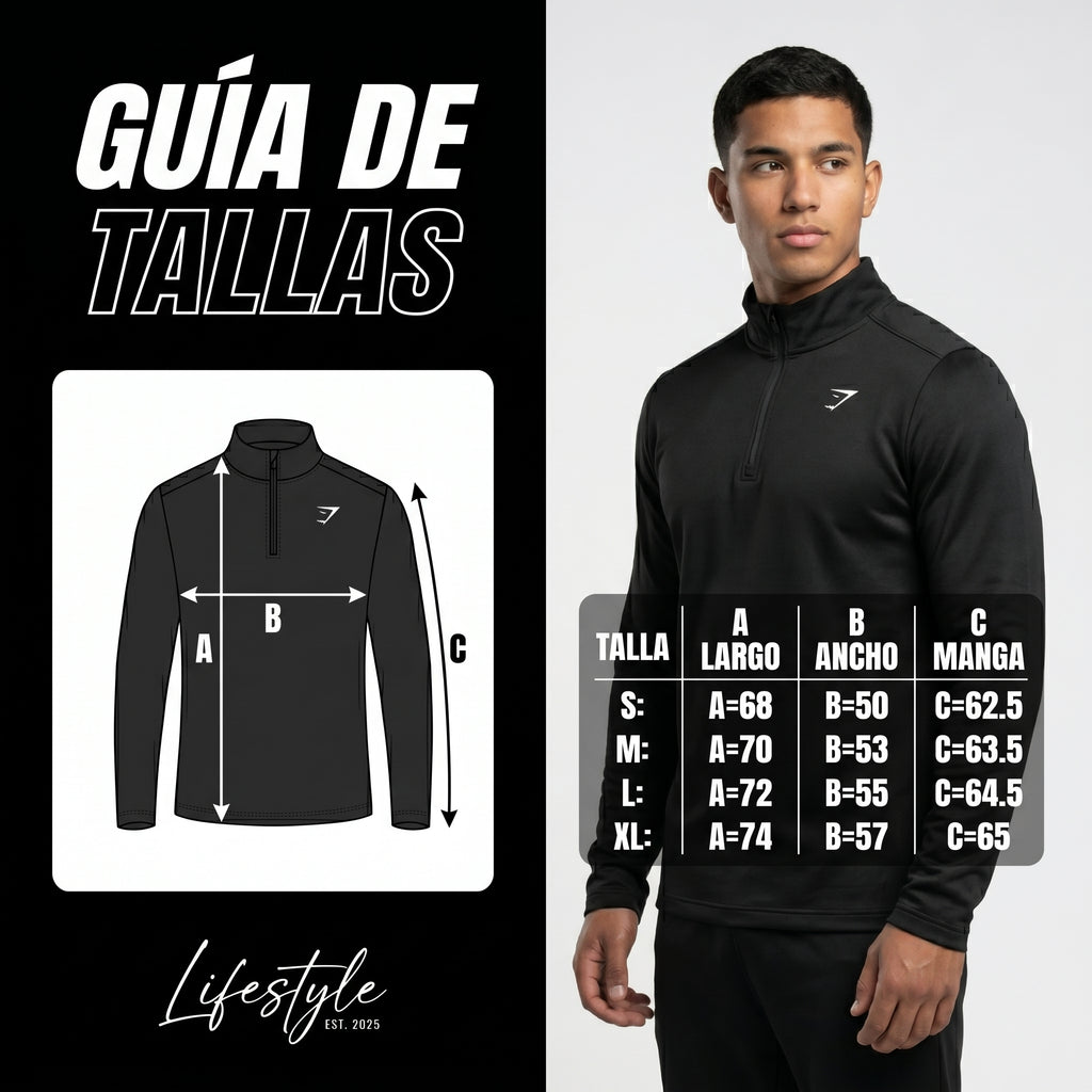 Buzo Gymshark Poliéster