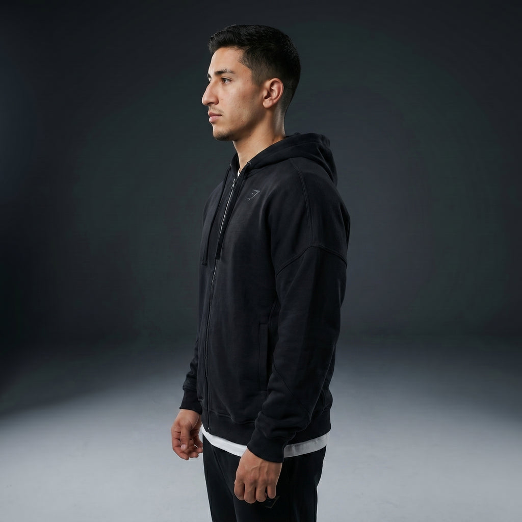 Hoodie GymShark con cierre