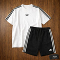 Conjunto Adidas Corto Algodón Oversize