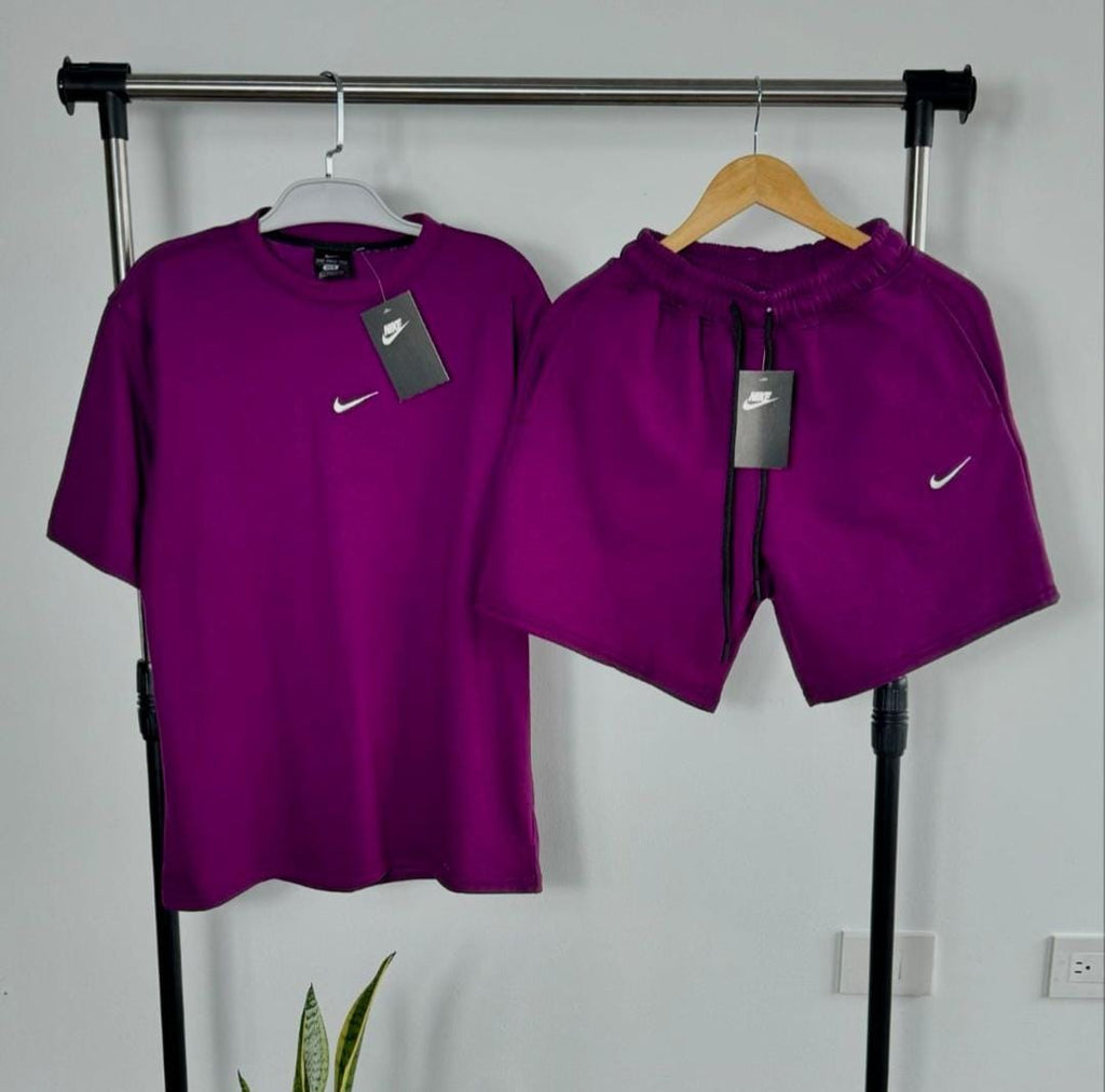 Conjunto Nike Corto Algodón Oversize