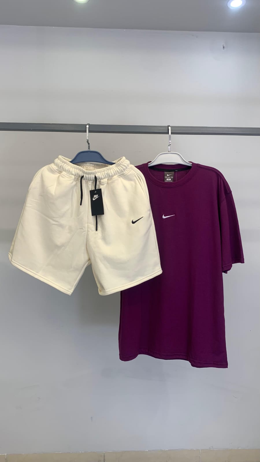 Conjunto Nike Corto Algodón Oversize