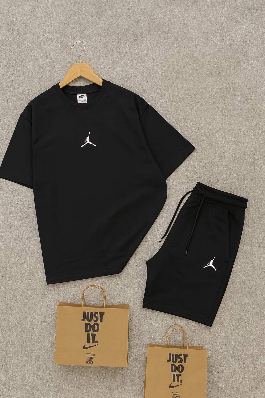 Conjunto Nike Corto Algodón Oversize